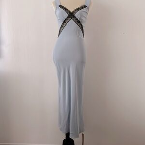 Reformation Provence Silk Dress in Mineral - XS - NWT